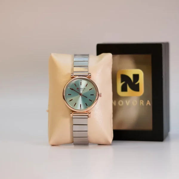 CURREN (Two-Tone Silver & Rose Gold Analog Watch)