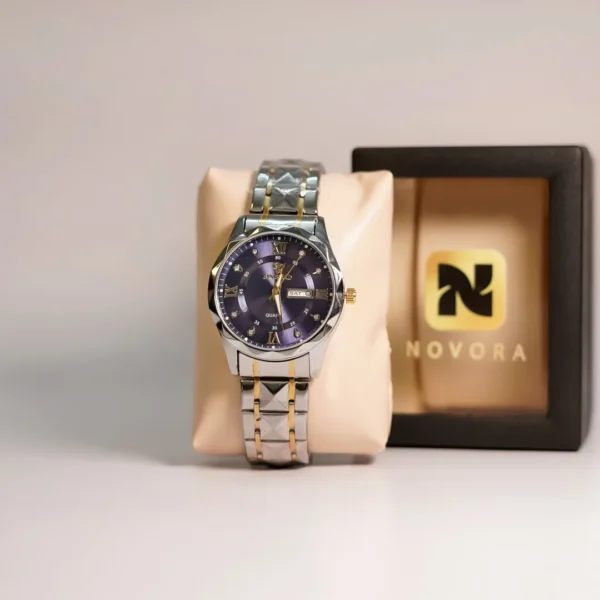 01 BINBOND Men’s Luxury Diamond Quartz Watch