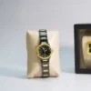 ROSRA Classic Two Tone Gold & Black Women's Watch