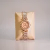 02 LOREX(Rose Gold Women's Watch with Crystal Bracelet)
