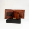 Cow leather Short wallet