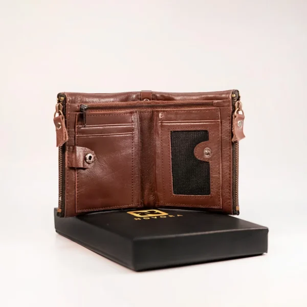 Premium Cow Leather Short Wallet