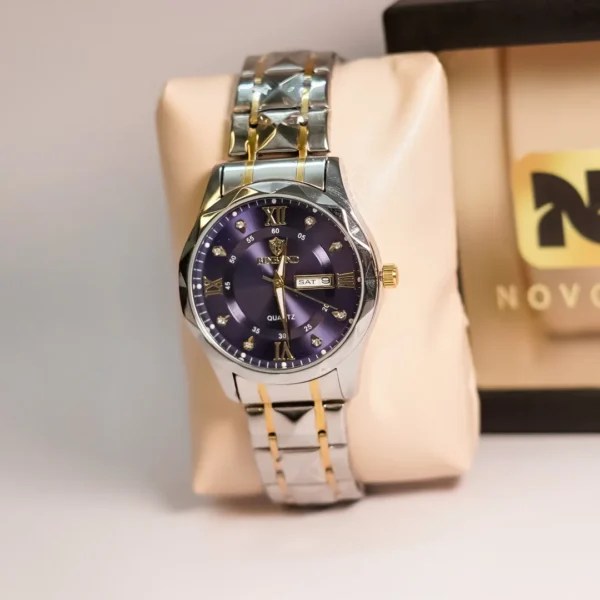 03 BINBOND Men’s Luxury Diamond Quartz Watch