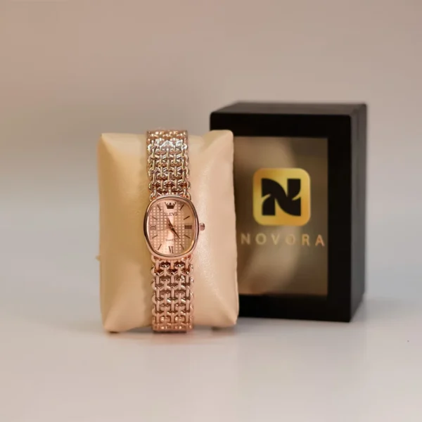 OLEVS (Vintage-Style Ladies Rose Gold Bracelet Watch)