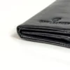 Cow Leather Men's Premium Long Wallet (Black)