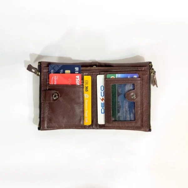 Premium Cow Leather Short Wallet