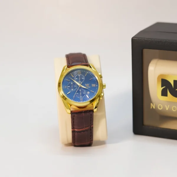 'OLEVS' Men's Luxurious Gold-Tone Watch