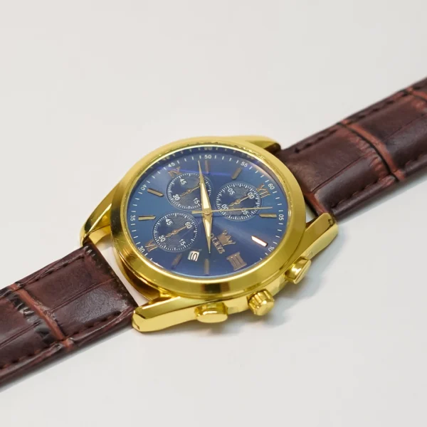 'OLEVS' Men's Luxurious Gold-Tone Watch