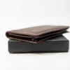 Cow Leather Compact Long Wallet
