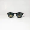 Clubmaster RB3016 Classic Black in Black Glass Lenses