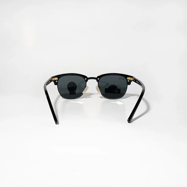 Clubmaster RB3016 Classic Black in Black Glass Lenses