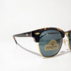Clubmaster Tortoise RB3016 Classic Glass Lenses Black