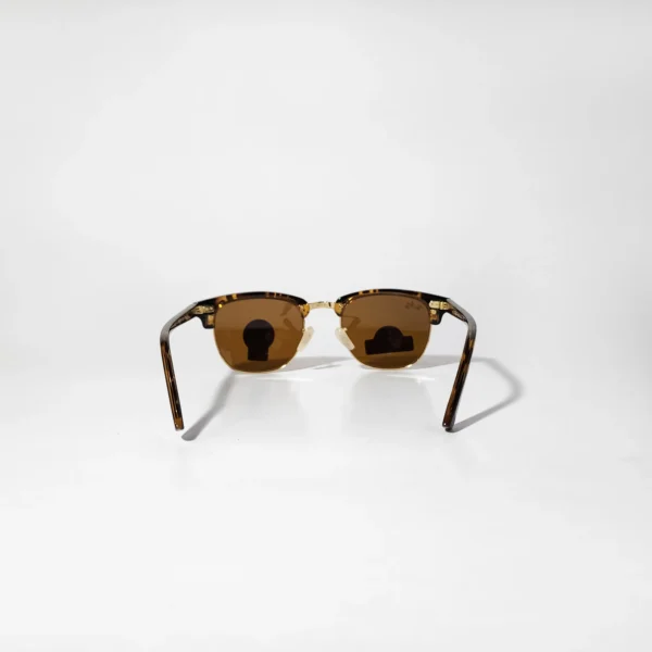 Clubmaster Tortoise RB3016 Classic in Glass Lenses Brown