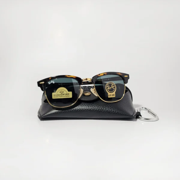 Clubmaster Tortoise RB3016 Classic Glass Lenses Black