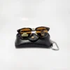 Clubmaster Tortoise RB3016 Classic in Glass Lenses Brown