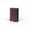 The Meridian Pop-Up Trifold | RFID-Blocking Microfiber Wallet Chocolate