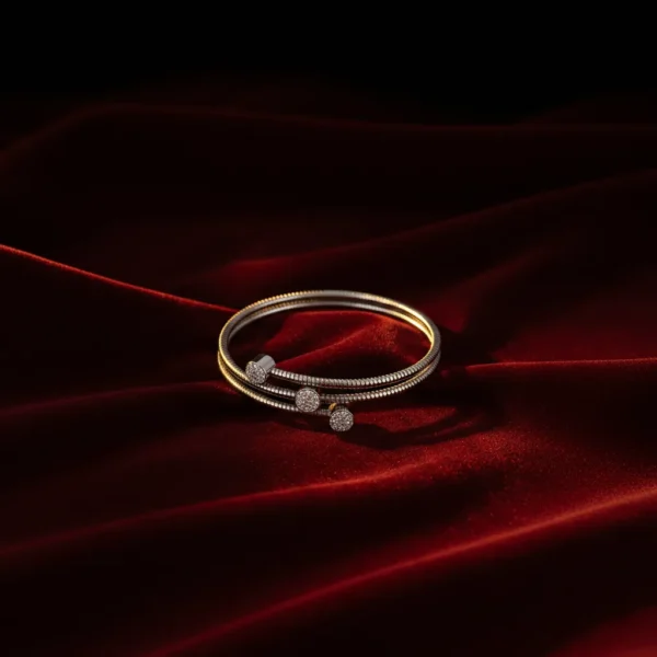 Stainless Steel Charm Bracelets Bangles