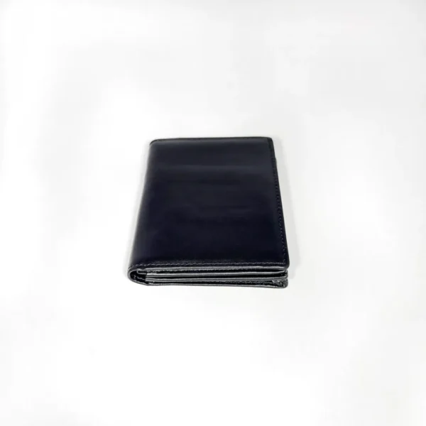 The Diplomat Investment-Grade Genuine Oil Cowhide Leather RFID Security Built-In Men's Imported Wallet Black