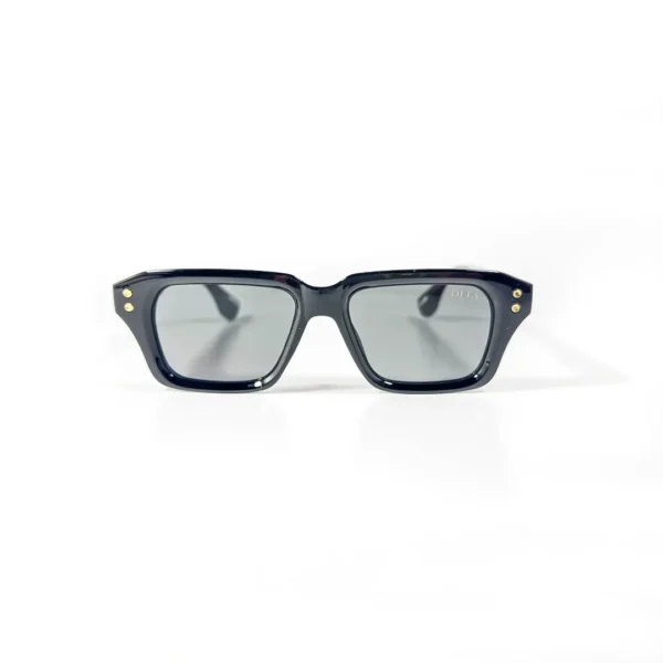 Trendy Designer Square TAC Polarized Fishing UV400 Sunglasses Black& Gold