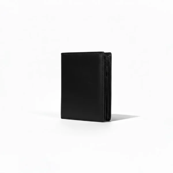 The Diplomat Investment-Grade Genuine Oil Cowhide Leather RFID Security Built-In Men's Imported Wallet Black