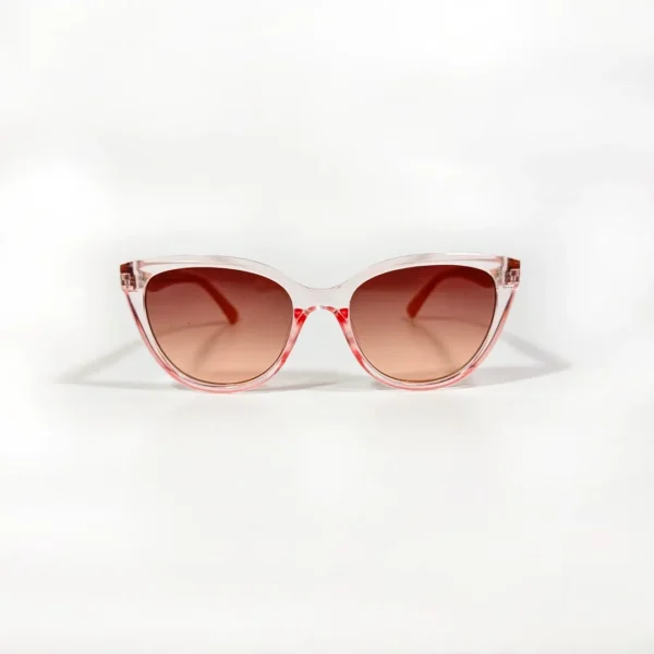 Transparent Pink Cat's eye Sunglasses for Women