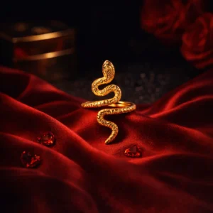 Irregular Fried Dough Twists Gold Plated Ring Ins Fashion Stainless Steel Geometric Women's Ring