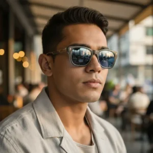 Sunglasses For Him with Inserted Modern, Charming and Retro Sunglasses