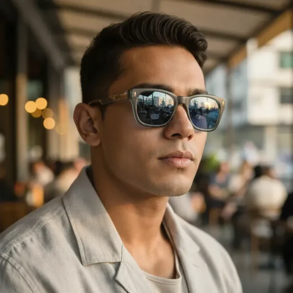 Sunglasses For Him with Inserted Modern, Charming and Retro Sunglasses