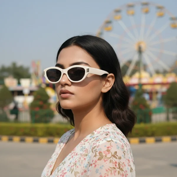 Colorful Luxury Design Cat Eye Women Polarized Fashion Sunglasses