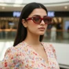 Colorful Luxury Design Cat Eye Ladies Women Polarized Fashion Sunglasses