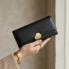 Ladies Wallet Slim Cardholder and Long Length Purse with Portable Feature New Design Pure Color for Women Western Purse