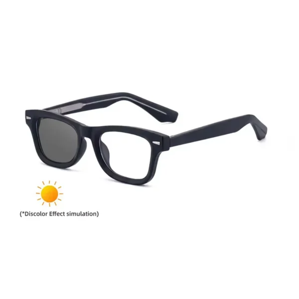 Fancy Designer Photochromic Blue Light Blocking UV400 Protection Sunglasses for Women/Men