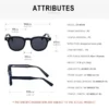 Retro Designer PC Frame Round CP Arms UV400 Protection Shades Sun Glasses Sunglasses for Women Men Unisex