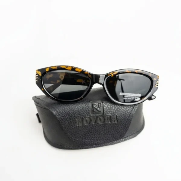 Colorful Luxury Design Logo Cat Eye Ladies Polarized Fashion Sunglasses