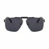 Retro Designer Square Metal Frame UV400 Protection Shades Sun Glasses Sunglasses for Men
