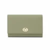 Chic & Compact: Women’s Premium PU Leather Minimalist Wallet - Forest Green