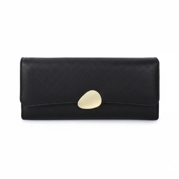 Ladies Wallet Slim Cardholder and Long Length Purse with Portable Feature New Design Pure Color for Women Western Purse
