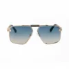 Retro Designer Square Metal Frame UV400 Protection Shades Sun Glasses Sunglasses for Men