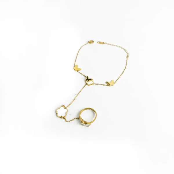 18k Gold Plated Stainless Steel Fashion Jewelry Chain Bracelets