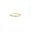 Trendy 14K Gold Plated Stainless Steel Snake Chain Bracelet