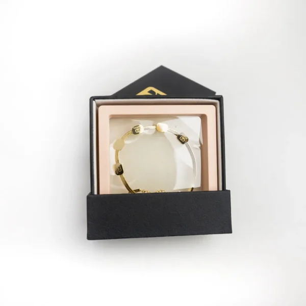 Trendy 14K Gold Plated Stainless Steel Snake Chain Bracelet