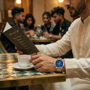 Poedagar Original Men Watch Leather Quartz Chronograph Waterproof