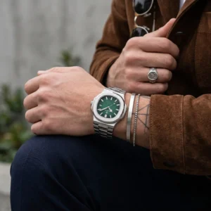 Poedagar 613 Luxury Stainless Quartz Men Watch Waterproof