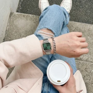 MSTAINQ MQ008 Luxury Square Ladies Quartz Watch