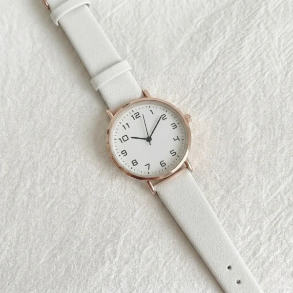 MSTAINQ MQ008 Candy Color Round Ladies Quartz Watch