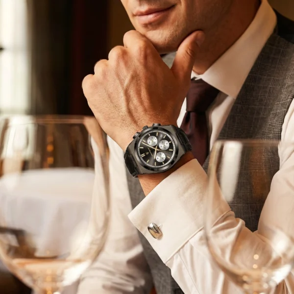 Poedagar Original Men Watch Quartz Waterproof Luminous