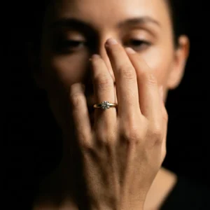 18K Gold Plated Stainless Steel Ring