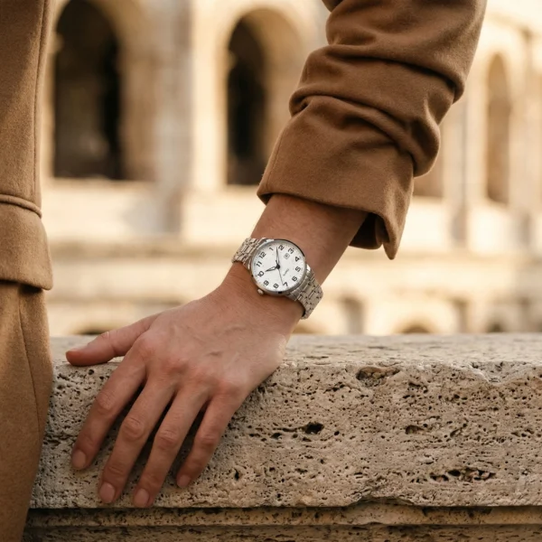 MSTIANQ MSQ49 Couple Quartz Watch Stainless Steel