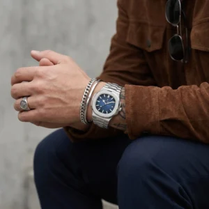 Poedagar 613 Luxury Stainless Quartz Men Watch Waterproof