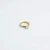 18K Gold Plated Stainless Steel Ring